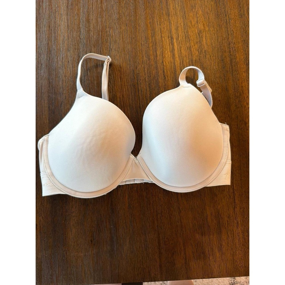 PINK by Victoria's Secret Light Gray Wear Everywhere T-Shirt Bra 34DD Underwire